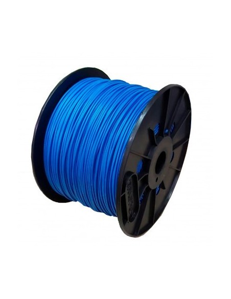 Argenplas U4ce____  Mts. Cable  1 X   4.00 Bobina Unip  Celeste Azul  X400 Mts Iram Nm247-3