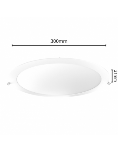 Interelec 403406 Panel Led Embutir...